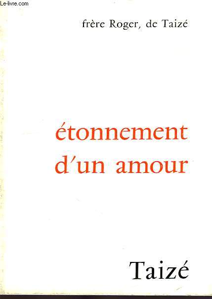 ETONNEMENT D'UN AMOUR, 1re PARTIE, JOURNAL 1974-1976