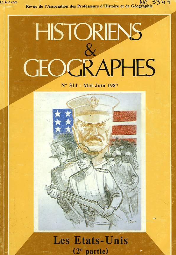HISTORIENS ET GEOGRAPHES, N 314, MAI-JUIN 1987