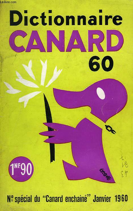 DICTIONNAIRE CANARD, 60