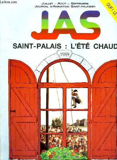 JAS, SAINT-PALAIS: L'ETE CHAUD, N3, 1989