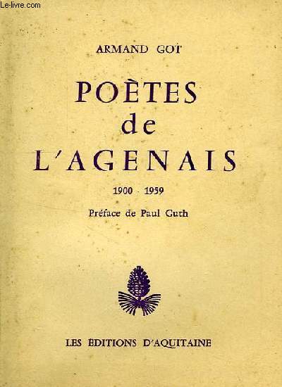 POETES DE L'AGENAIS, 1900-1959