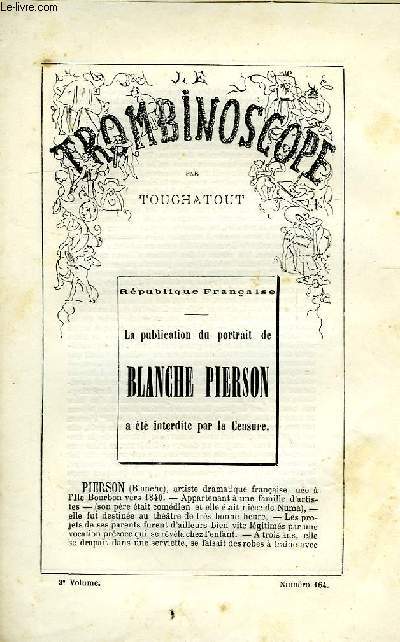 LE TROMBINOSCOPE, 3e VOLUME, N 164
