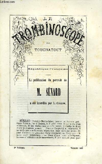 LE TROMBINOSCOPE, 3e VOLUME, N 165