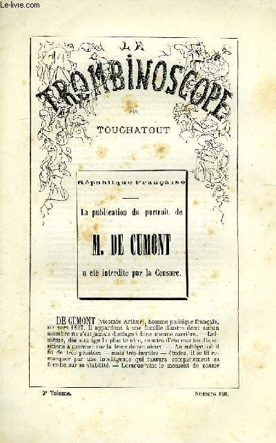 LE TROMBINOSCOPE, 3e VOLUME, N 168