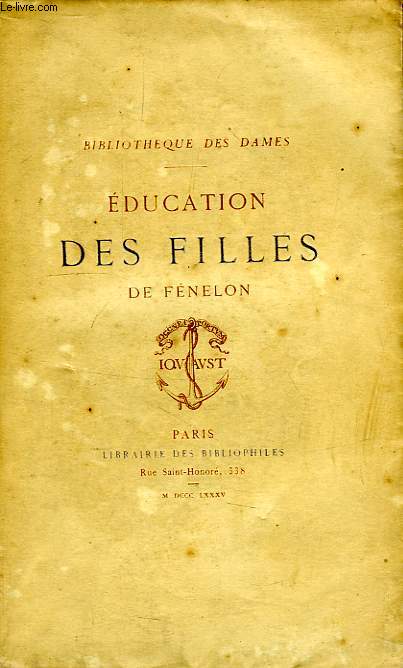 EDUCATION DES FILLES DE FENELON