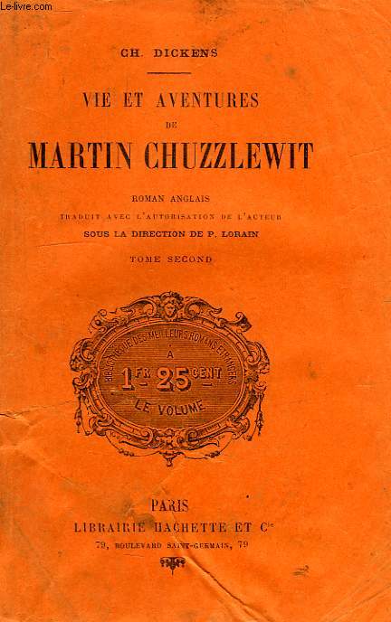 VIE ET AVENTURES DE MARTIN CHUZZLEWIT, TOME II