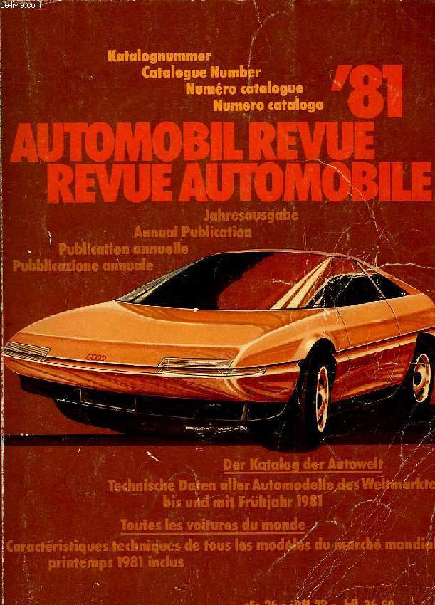 AUTOMOBIL REVUE '81