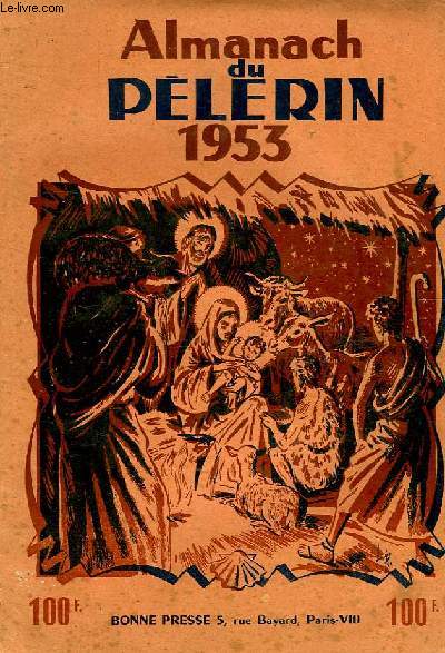 ALMANACH DU PELERIN, 1953