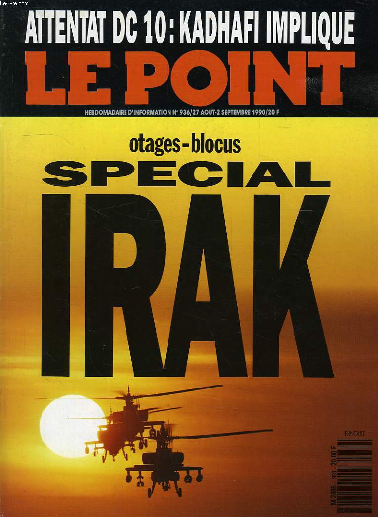 LE POINT, N 936, 27 AOUT-2 SEPT. 1990