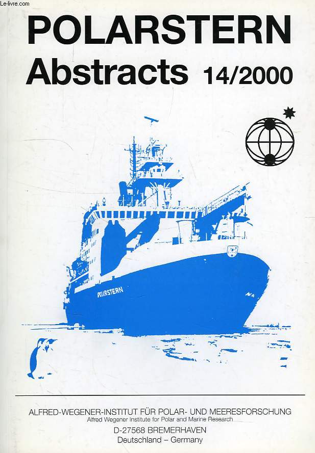 POLARSTERN ABSTRACTS 14/2000