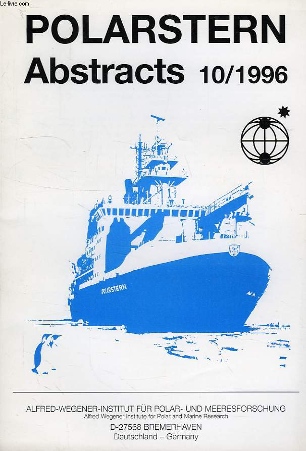 POLARSTERN ABSTRACTS 10/1996