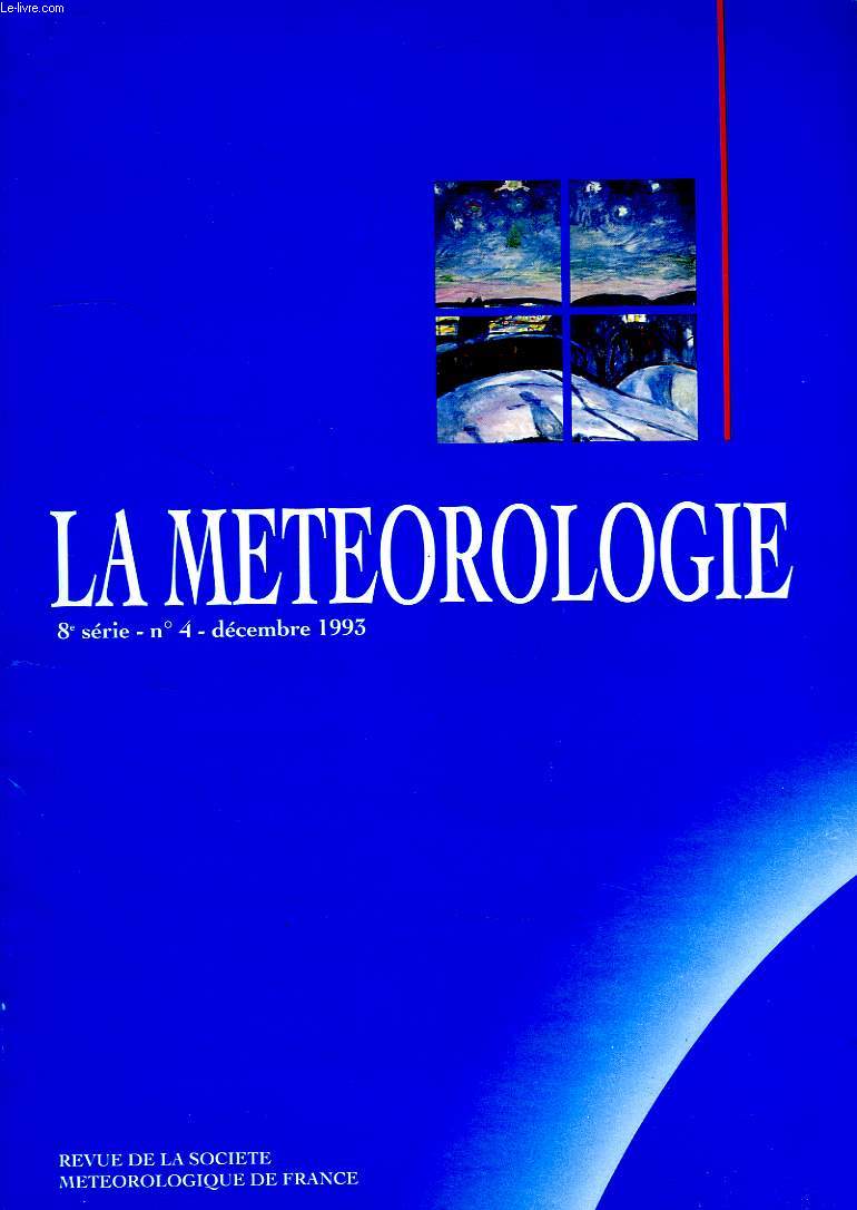 LA METEOROLOGIE, 8e SERIE, N 4, DEC. 1993