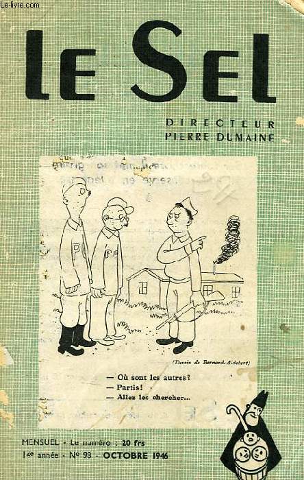 LE SEL, 14e ANNEE, N 98, OCT. 1946