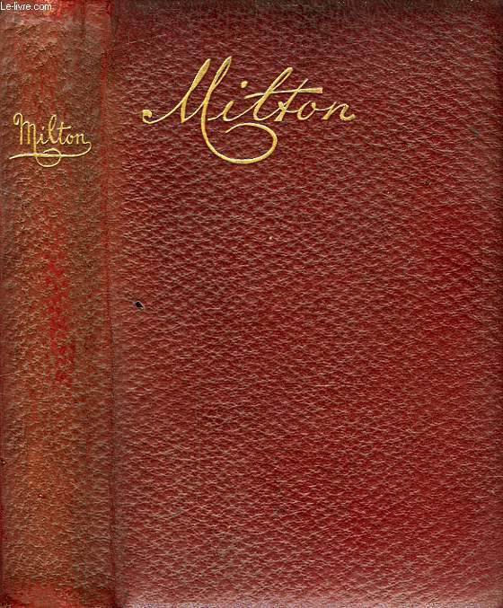 THE POETICAL WORKS OF JOHN MILTON