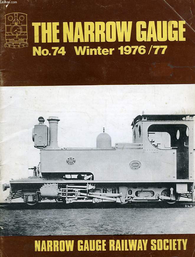 THE NARROW GAUGE, N 74, WINTER 1976-77