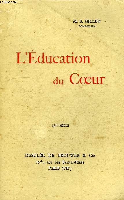 L'EDUCATION DU COEUR