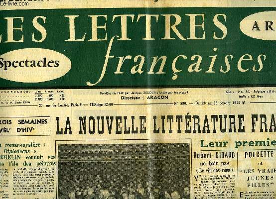 LES LETTRES FRANCAISES, N 590, OCT. 1955
