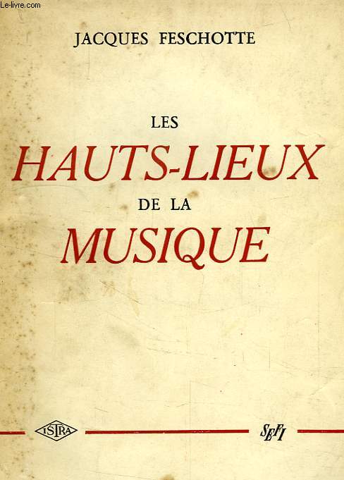 LES HAUTS-LIEUX DE LA MUSIQUE