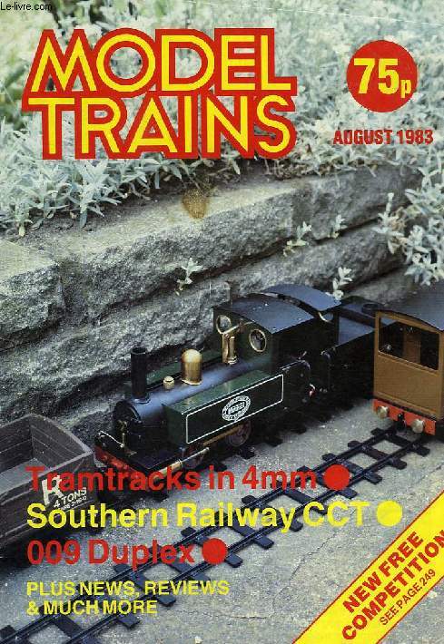 MODEL TRAINS, VOL. 4, N 6, AUG. 1983