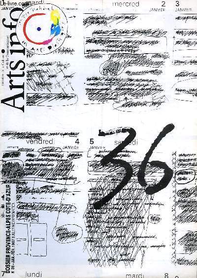 ARTS INFO, N 36, JAN.-FEV. 1987