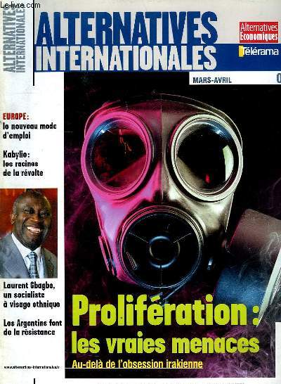 ALTERNATIVES INTERNATIONALES, N 07, MARS-AVRIL 2003
