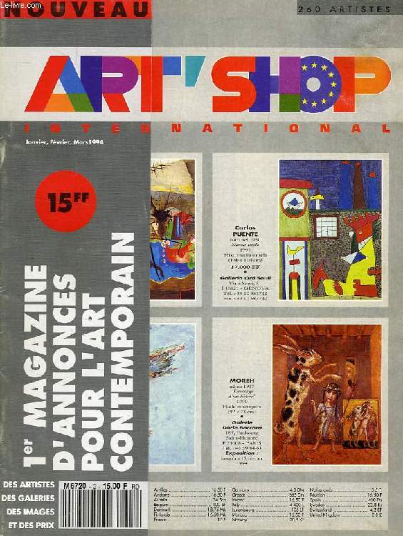 ART'SHOP INTERNATIONAL, JAN.-MARS 1994