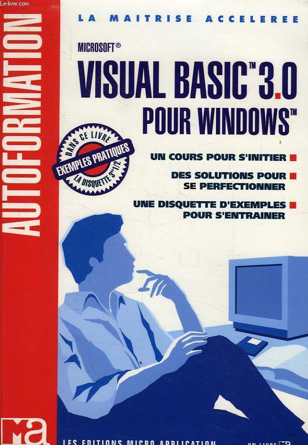 AUTOFORMATION VISUAL BASIC 3 POUR WINDOWS