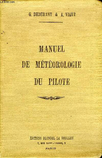 MANUEL DE METEOROLOGIE DU PILOTE
