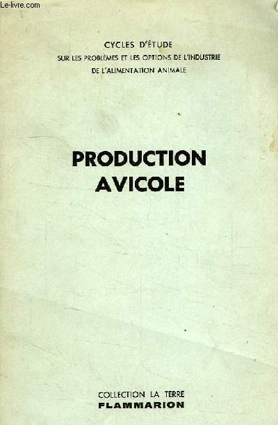 PRODUCTION AVICOLE