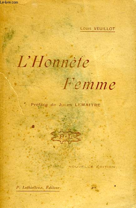 L'HONNETE FEMME
