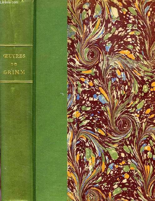 GAZETTE LITTERAIRE DE GRIMM, HISTOIRE, LITTERATURE, PHILOSOPHIE, 1753-1790, ETUDES SUR GRIMM