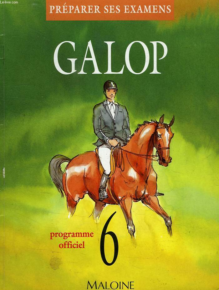 GALOP 6, PROGRAMME OFFICIEL