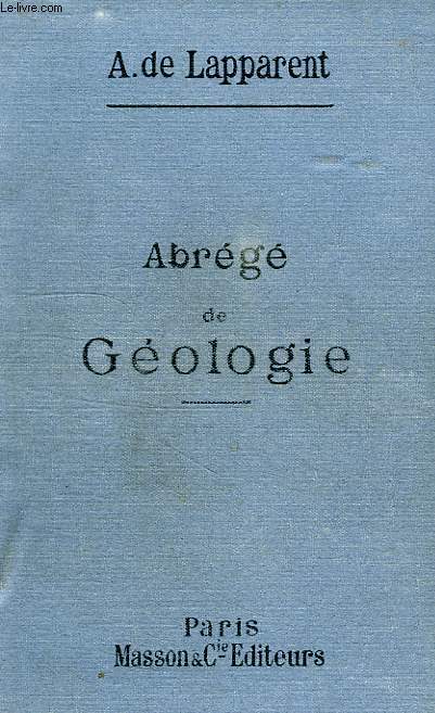 ABREGE DE GEOLOGIE