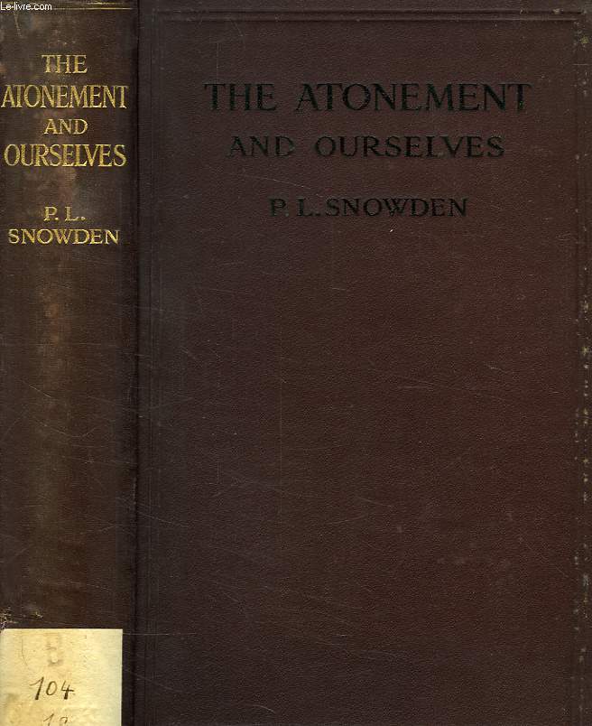 THE ATONEMENT AND OURSELVES