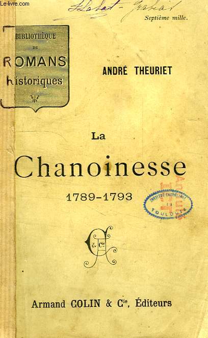 LA CHANOINESSE, 1789-1793