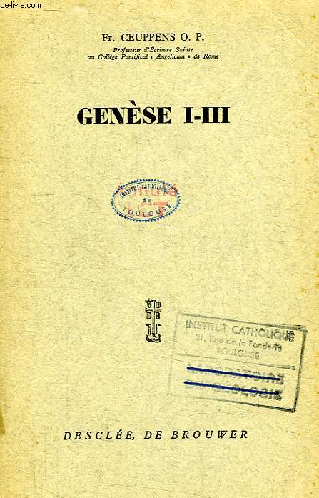 GENESE I-III