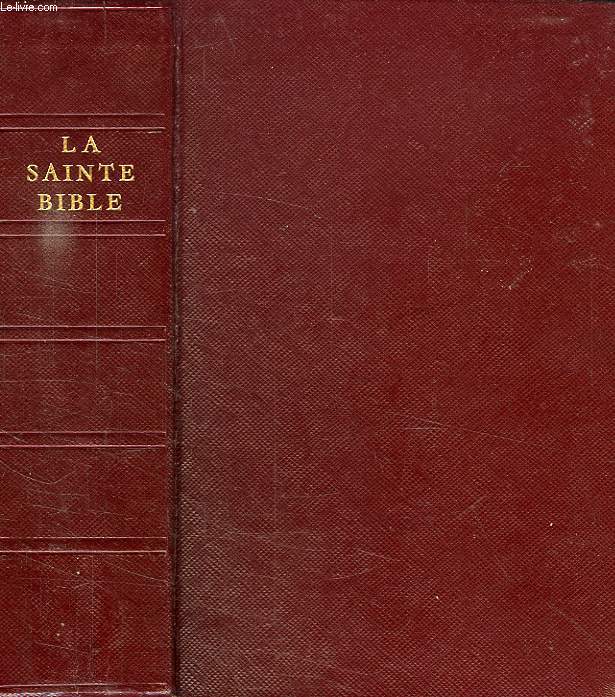 LA SAINTE BIBLE