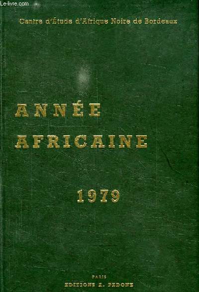 ANNEE AFRICAINE 1979