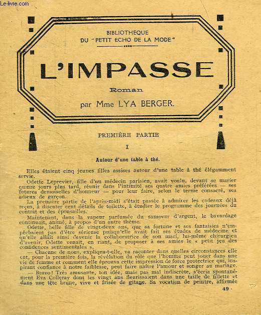 L'IMPASSE