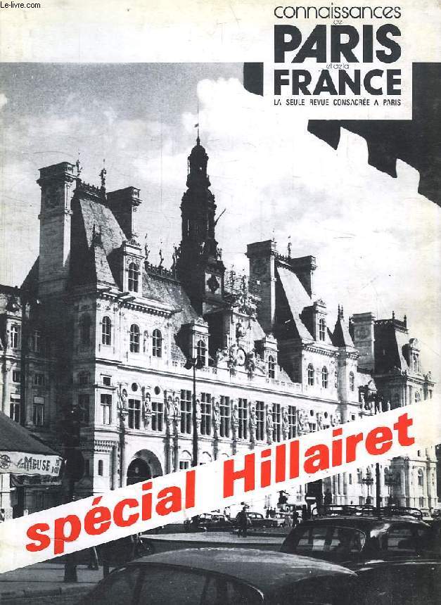 CONNAISSANCE DE PARIS ET DE LA FRANCE, N 10-11, MAI-JUIN 1972