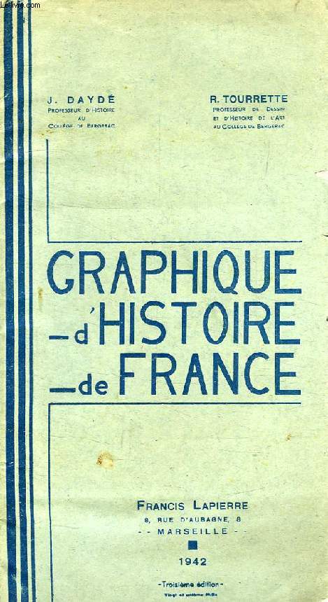 GRAPHIQUE D'HISTOIRE DE FRANCE