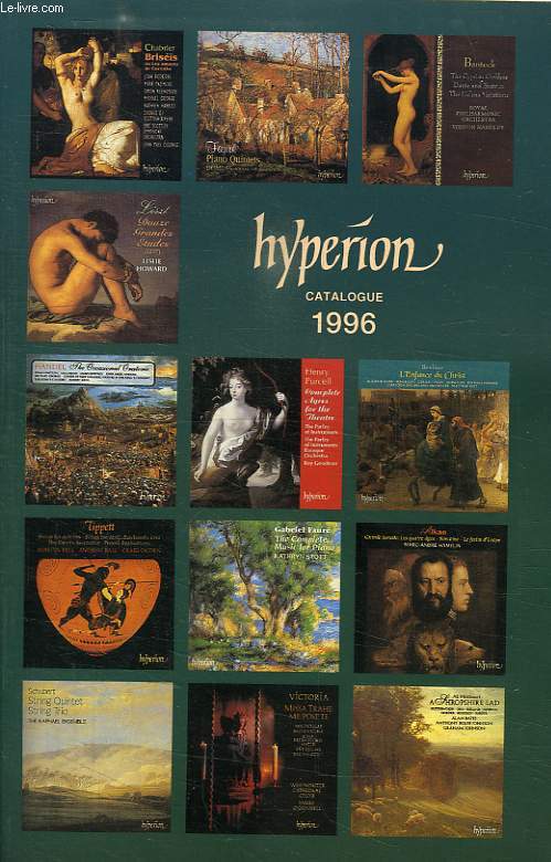 HYPERION, CATALOGUE 1996