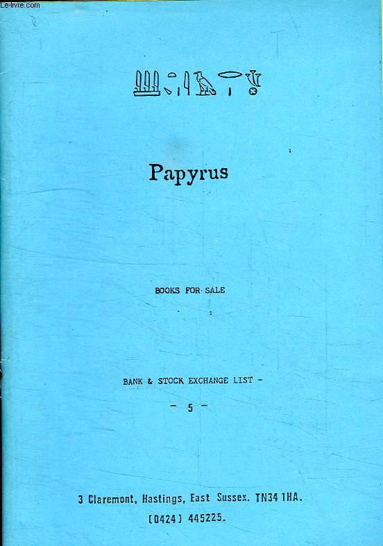 PAPYRUS, N 5
