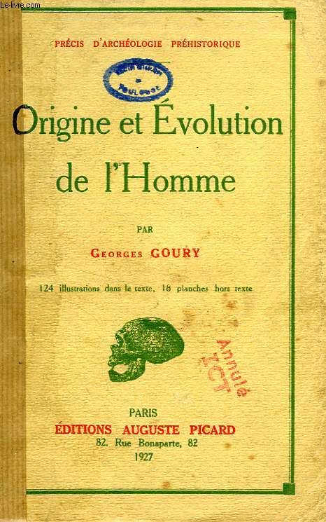 ORIGINE ET EVOLUTION DE L'HOMME