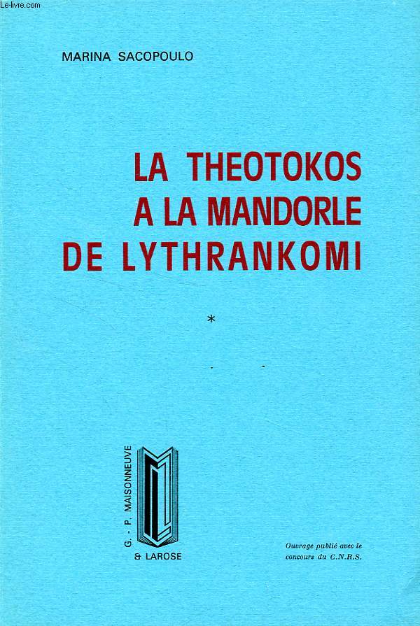 LA THEOTOKOS A LA MANDORLE DE LYTHRANKOMI