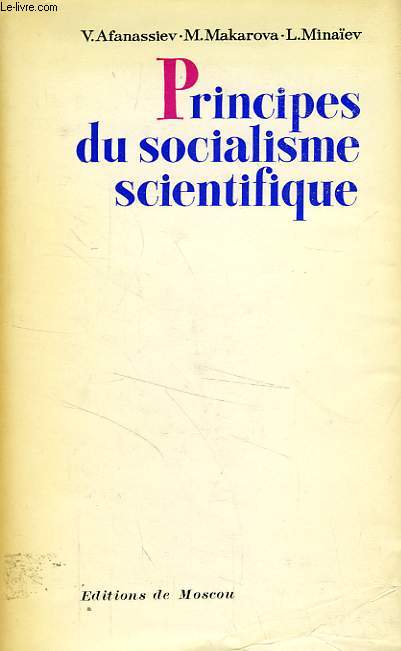 PRINCIPES DU SOCIALISME SCIENTIFIQUE