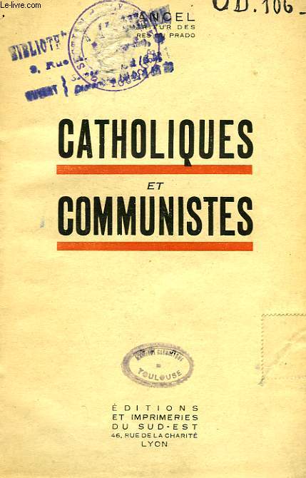 CATHOLIQUES ET COMMUNISTES