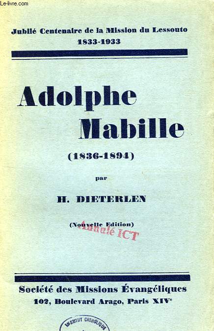 ADOLPHE MABILLE (1836-1894)
