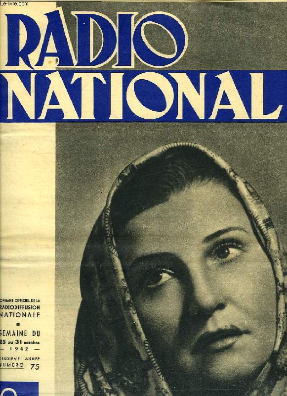 RADIO NATIONAL, N 75, OCT. 1942