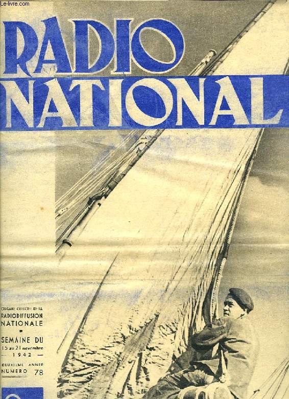 RADIO NATIONAL, N 78, NOV. 1942